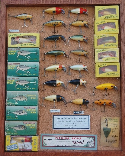 True Temper Shad Vintage Fishing Lures for sale
