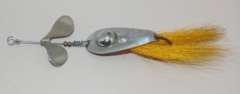 Shorty Single Hook Plain Lures Blace Weedless Spoon & Spinning