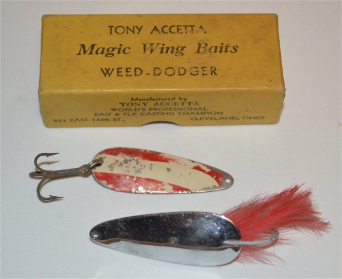 Tony Accetta - Tony Accetta Weed-Dodger & Weedless Spoon - $15.00