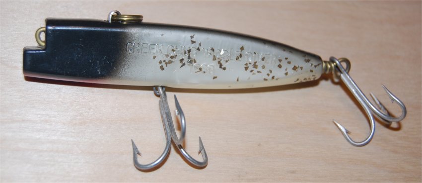 Murrays Auctioneers - Lot 266: Four vintage jointed fishing lures including Creek  Chub Bait Co. of Garrett
